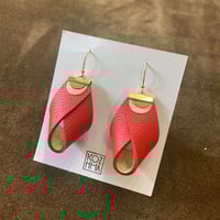 Image 1 of B O U C L E   Rouge/doré/vert 