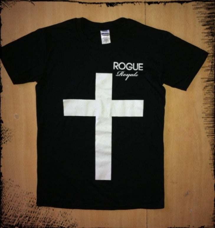 Image of Rogue Royale Cross Tee (Black)
