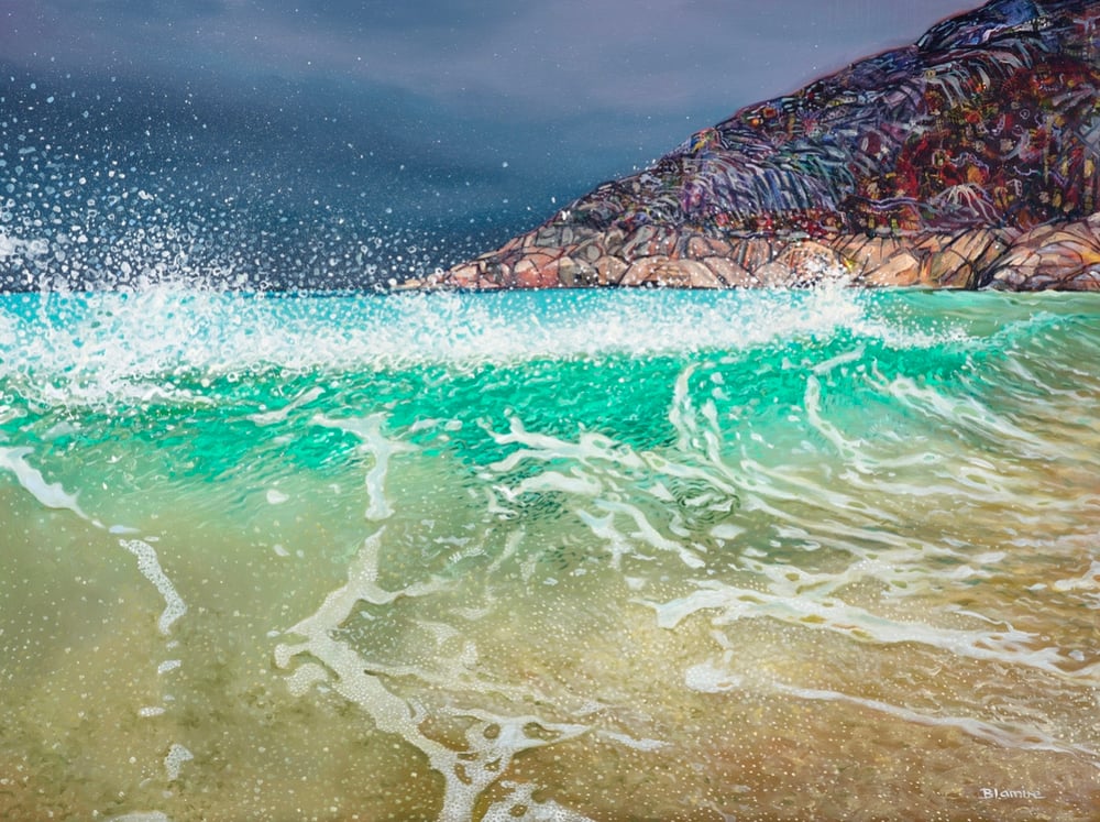 Image of Churning sand, Achmelvich 