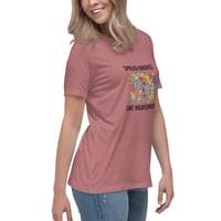 Image 8 of Women's Relaxed T-Shirt, Spread Kindness Like WildflowersTee