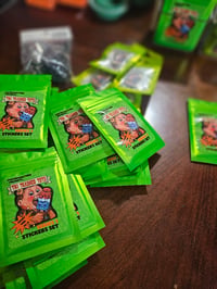 Image 4 of Tiki Trashed Tots sticker packs