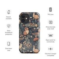 Image 8 of Woodland Creatures Boho Cottagecore Nature Inspired Cute Tough Case for iPhone®