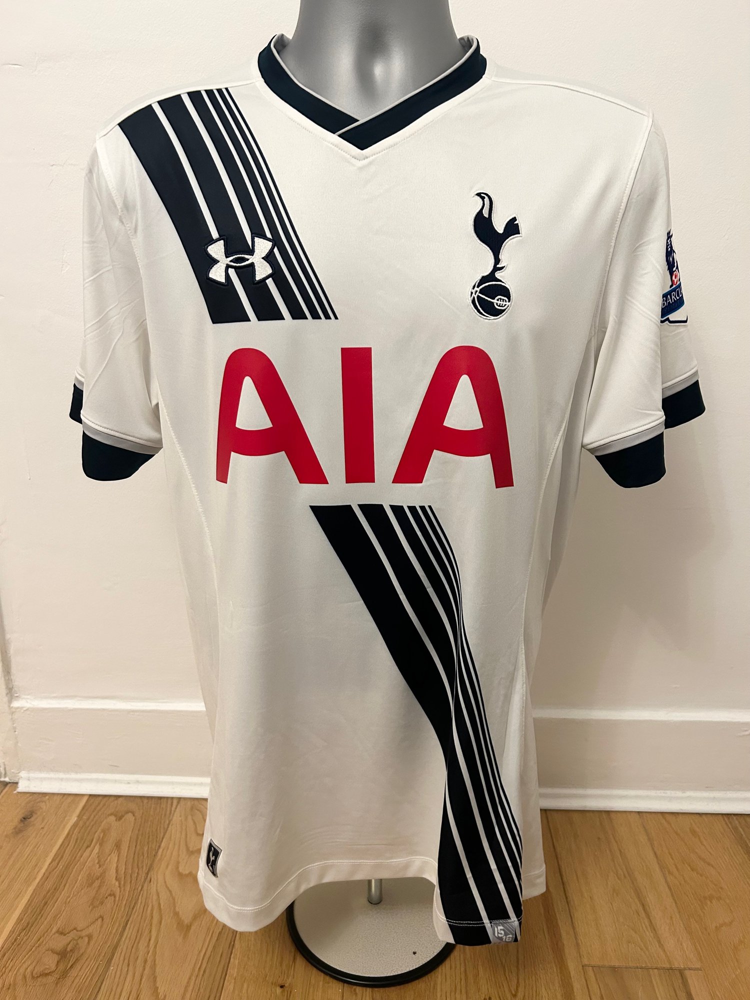 Image of Tottenham Hotspur “ALLI 20” 2015/16 Home Shirt + patches (M)
