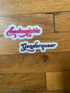 Genderqueer Sticker 