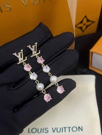 Image 2 of LV PINK DIAMOND EARRING 