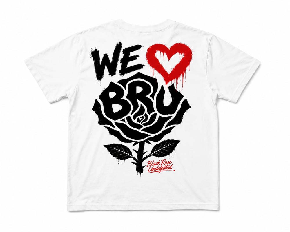 Image of WE LOVE BRU (WHITE)