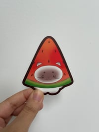 Image 2 of Palestine Cat die-cut sticker