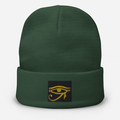 Image of Eye am Embroidered Beanie