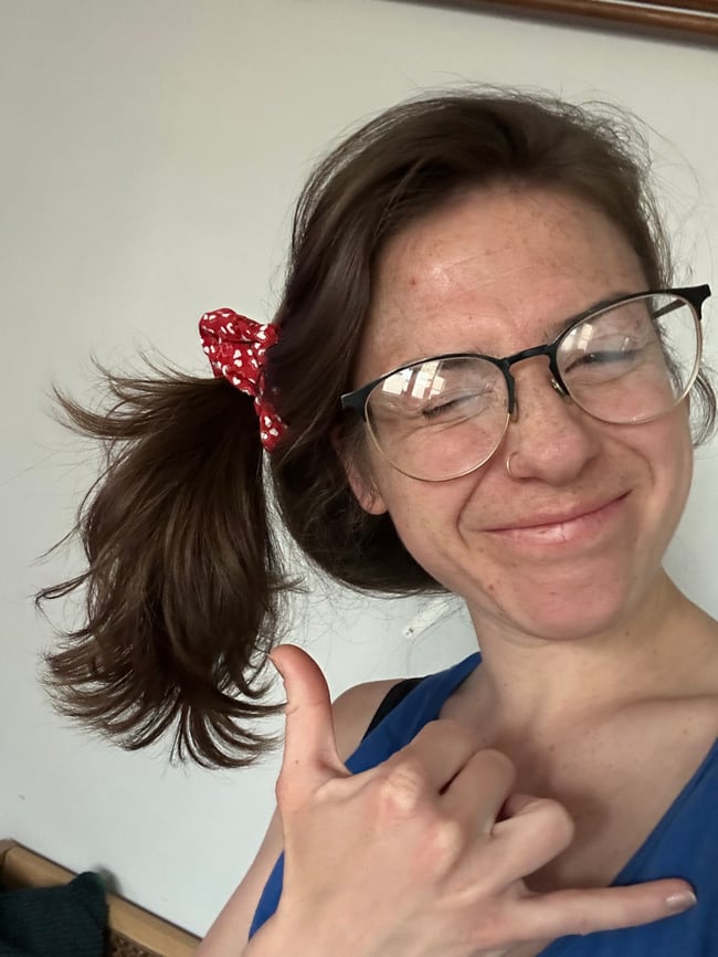 Red Heart Scrunchie ❤️