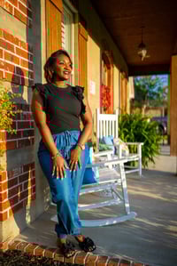 Image 2 of Denim Joggers 