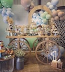 Image 2 of Rustic wheels  table   