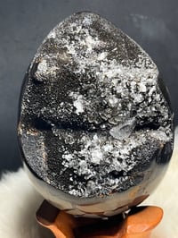Image 5 of Septarian Egg With Calcite #2396
