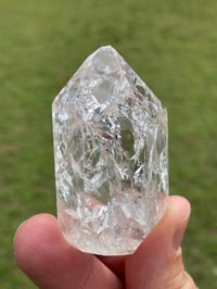 Image 10 of Crackle Quartz Crystal Tower #1505