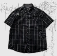 Image 1 of (m) tribal button up 