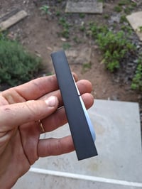 Image 2 of Slipjoint scissors, black scales. 