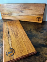 Image 4 of Heart Rimu Cheese Board Set oblong 