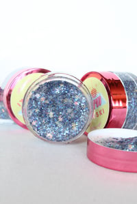 Image 2 of Adorn x Sophski Glitter in blue 