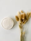 Organic Cotton Reusable Face Wipes - Pack of 5 Rounds