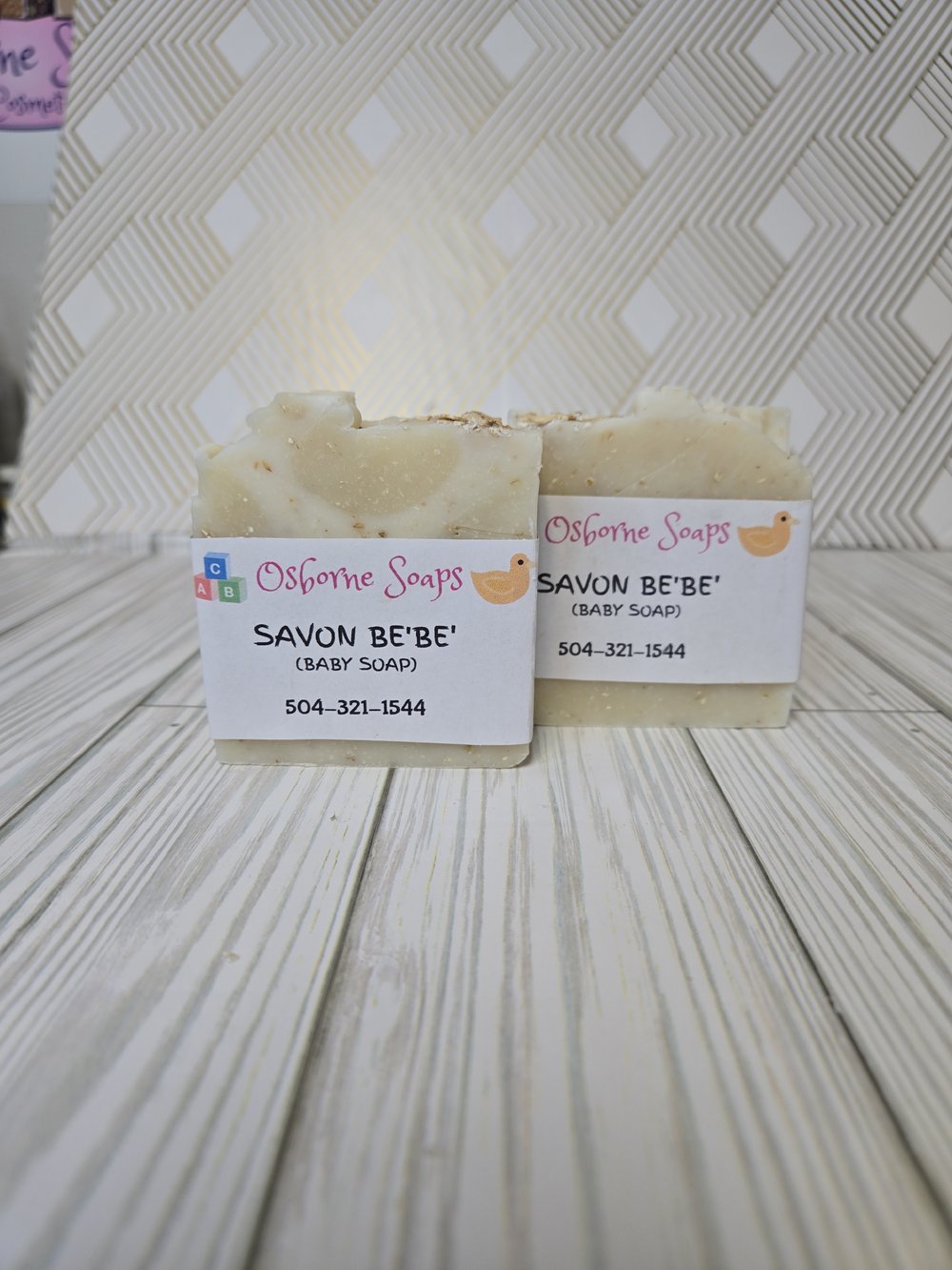 Image of Savon bebe'( baby soap)