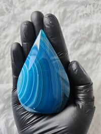Image 5 of Blue Sardonyx Agate Teardrop Crystal - 6 Styles