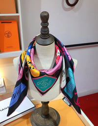 Image 4 of CC Silk Scarf