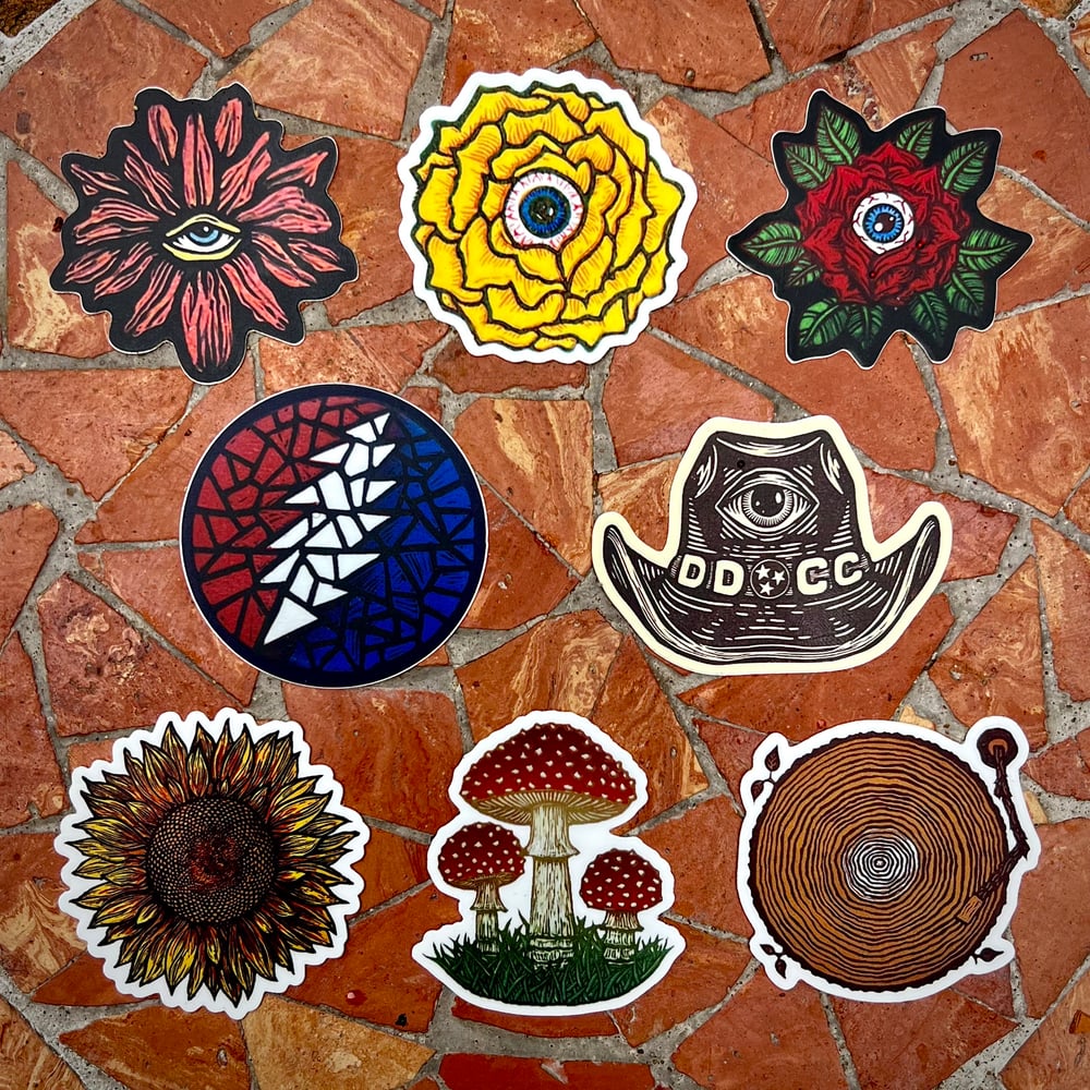 Image of Spring Stickers - singles & packs
