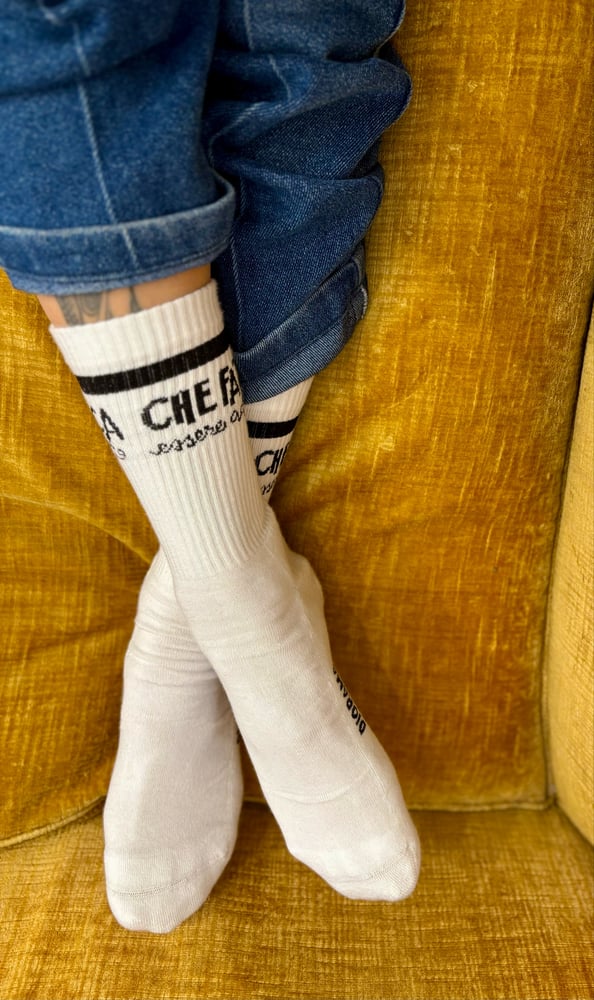 Image of CHE FATICA essere adultƏ socks