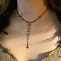 Image 2 of CÉLINE CRYSTAL DROP NECKLACE 