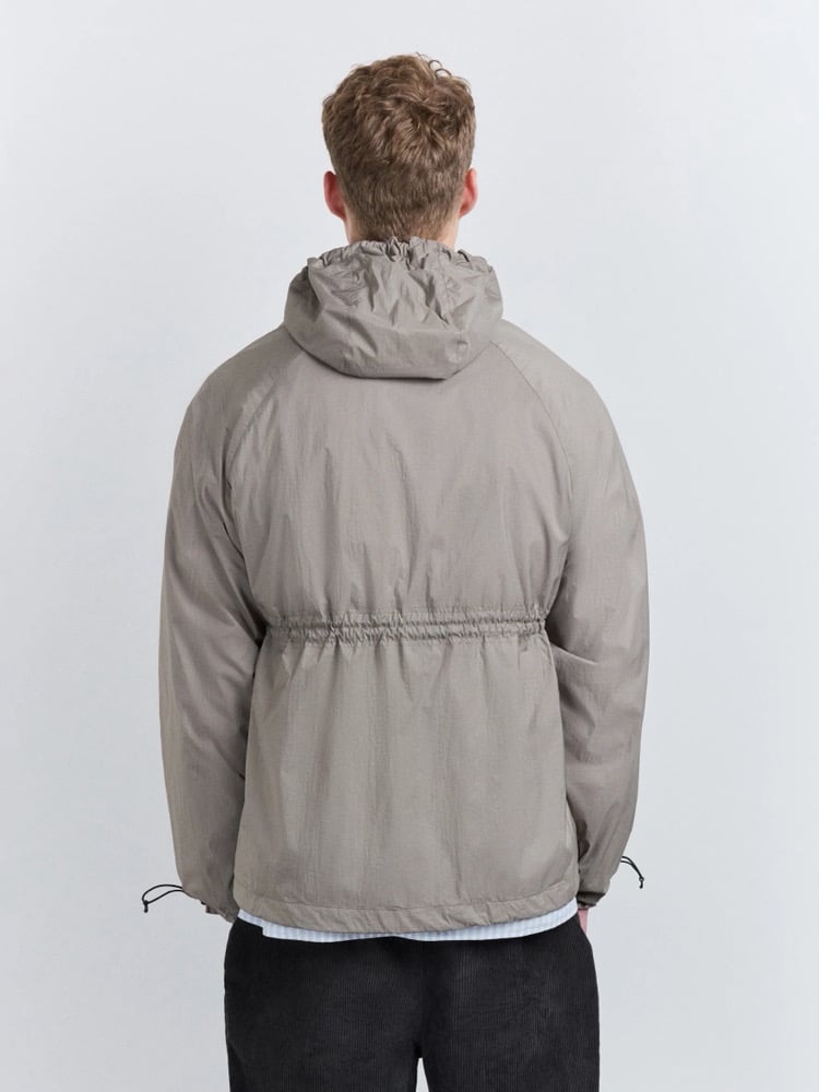 Image of A COLD WALL BALFRON HOODED JACKET SHALE