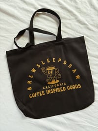 BrewSleepDraw Canvas Tote