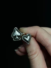 Image 4 of MTO Sterling Heart Rings