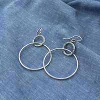 Image 1 of Double Hoops No. 3