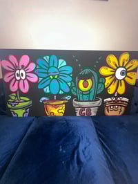 Image 6 of Flower Pots of the Sea Canvas