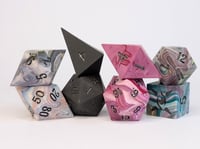 Image 2 of Fusions IV<br>Jesmonite 8 Piece Polyhedral set