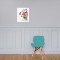 Image 4 of Pansy Perfusion- poster print