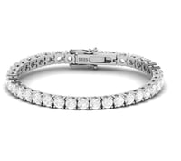 4MM 925 STERLING SILVER LADIES TENNIS BRACELET