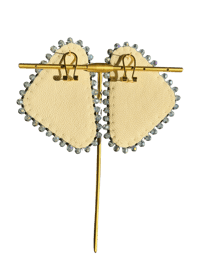 Image 4 of Celestial Luxe Inlay Earrings 