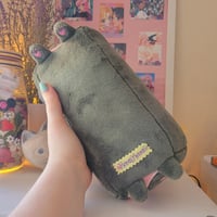 Image 5 of PRE-ORDER: Matcha Sakura Cat Roll Plush