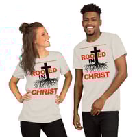 Image 13 of Rooted In Christ Light Unisex t-shirt