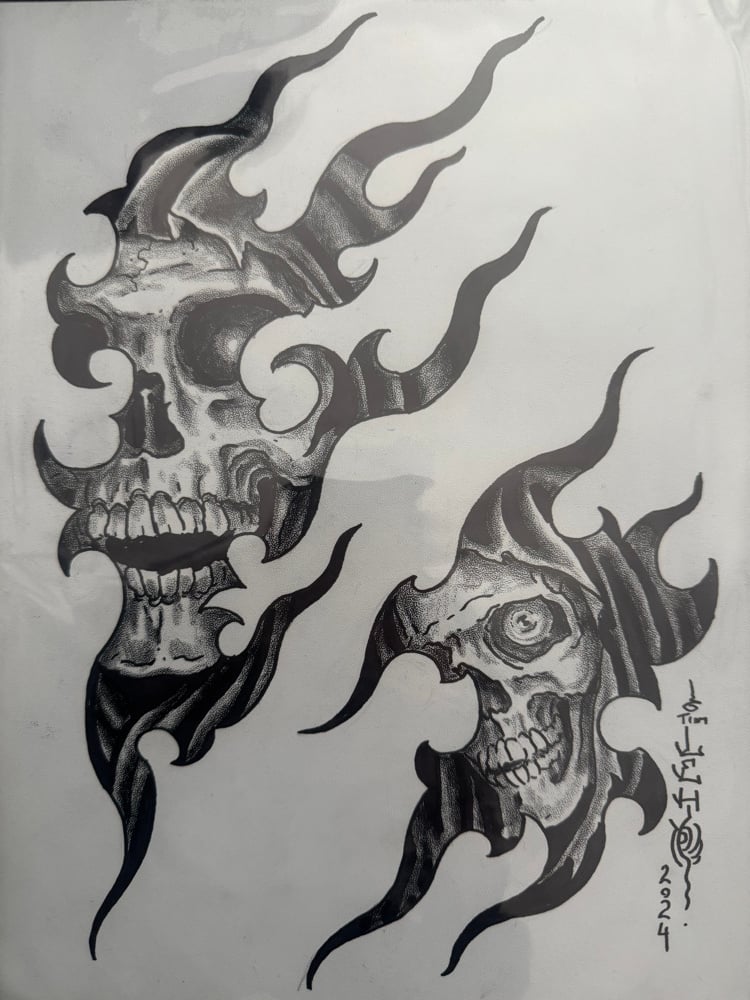 Image of Tim Lehi “Reapers & Wolves #44” Original Art