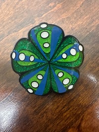 Image 1 of Darby Peyote button hat pin 