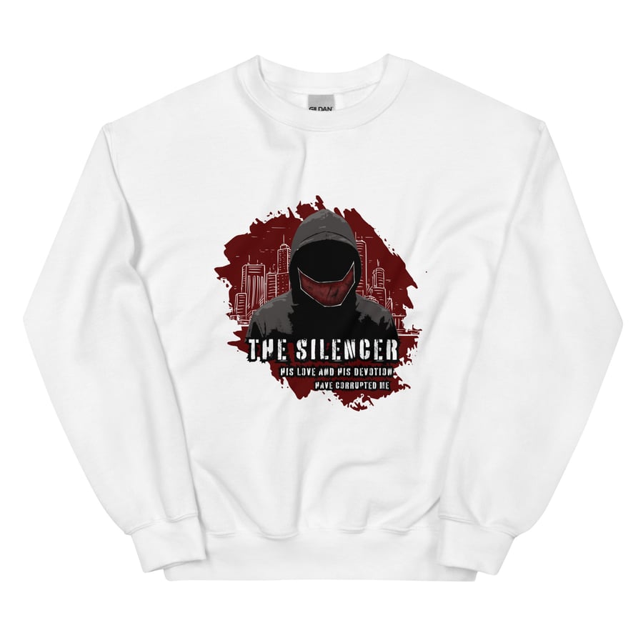 Image of The silencer officially licensed under your scars Unisex Sweatshirt