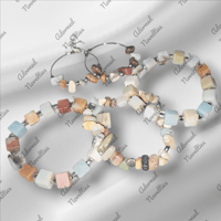 Image 1 of ANA826214 Amazonite Stone Set