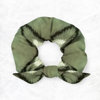 Image 1 of Desert Iguana Two-Sided Hair Scrunchie