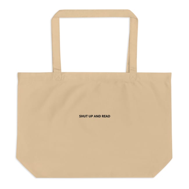 Shut Up & Read tote