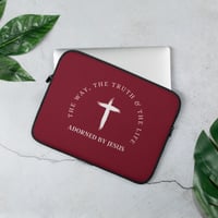 Image 3 of Jesus:The Way, The Truth & The Life Laptop Case