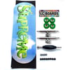 LC BOARDS Fingerboard 98x34 Complete Shrek Graphic With Foam Grip Tape