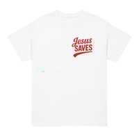 Image 3 of Trubledera Jesus Saves DryBlend® T-Shirt