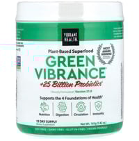 Vibrant HealthGreen Vibrance +25 Billion Probiotics, Version 21.0, 5.82 oz (165 g)