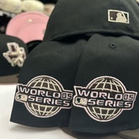 Image 2 of New Era 59Fifty Black Walnut Pinky 